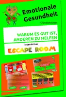 Vorschau - Interaktives Material - ESCAPE ROOM - Warum es gut ist, anderen zu helfen - Deckblatt