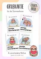 Vorschau - Poster - Faultier-Klasse Classroom Management - Materialpaket (1./2./3./4. Klasse) - Seite 1