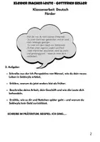 Vorschau - Fördermaterial/Inklusion - Kleider machen Leute_Klassenarbeit_inklusiv - Seite 1