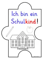 Vorschau - Mal- und Bastelvorlagen - Das bin ich – Puzzle Steckbrief zur Einschulung Klasse 1 - Seite 3