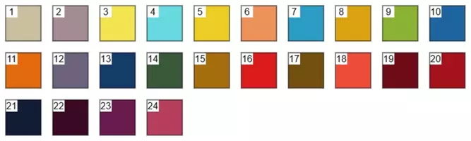Vista previa - Manualidades / Dibujos para colorear - Pintar por números – Aves exóticas (25 plantillas) - página 3