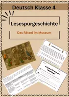 Vorschau - Stundenentwürfe - BiSS- Lesestrategietraining mit AUE - Deckblatt