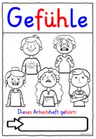Vorschau - Unterrichtsreihen - Meine Gefühle Klasse 1 und 2 ARBEITSHEFT differenziert - Seite 1