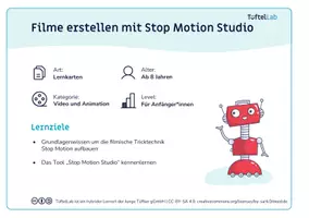 Vorschau - Unterrichtsreihen - Lernkarten: Stop Motion Grundlagen - Seite 2