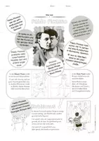 Vorschau - Stundenentwürfe - KUNST Pablo Picasso Steckbrief, Quiz, Kubismus - Seite 3
