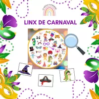 Vista previa - Tarjetas / Manipulativos - Lince®️ Carnaval - Portada