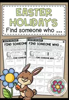 Vorschau - Arbeitsblätter - EASTER HOLIDAYS - Find someone who ... (Bingo) - Deckblatt