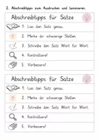 Vorschau - Fördermaterial/Inklusion - Laufdiktat Abschreibübung im Herbst - Seite 2