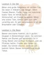Vorschau - Stationenlernen - Vorlesekartei: Tiere - Seite 3