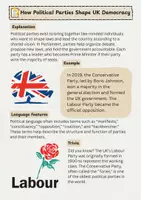 Vorschau - Arbeitsblätter - Britische Parteien – UK Politics, Parteienlandschaft, Ideologien - Seite 3