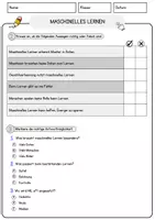 Vorschau - Arbeitsblätter - Maschinelles Lernen Arbeitsblätter mit Lösungen Natur und Technik - Seite 2