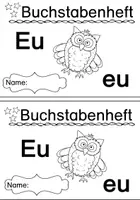 Vorschau - Arbeitsblätter - Miniheft zum Buchstaben Eu eu - Seite 2