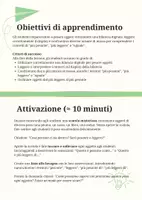 anteprima - Piani di lezione - Pesare oggetti con bilancia digitale e leggere il display: confrontare misure di massa con bilancia digitale - Pagina 1
