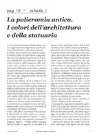 anteprima - Esercizi - Scheda didattica sui colori dell'Antichità greca e romana - Pagina 1