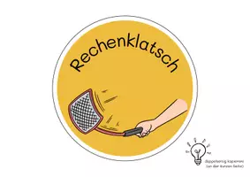 Vorschau - Stationenlernen - Rechenklatsch - Einmaleins-Spiel mit der Fliegenklatsche - Seite 1