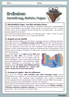 Vorschau - Arbeitsblätter - ERDBEBEN und ihre Folgen - Ausführliche Erklärung mit Aufgaben und Lösungen - Seite 2