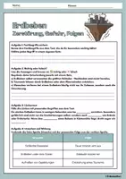 Vorschau - Arbeitsblätter - ERDBEBEN und ihre Folgen - Ausführliche Erklärung mit Aufgaben und Lösungen - Seite 3