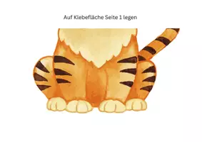 Vorschau - Mal- und Bastelvorlagen - Türschild Tigerklasse - Seite 2