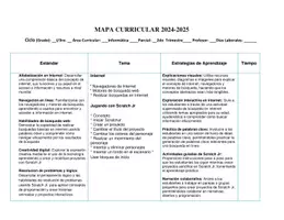 Vista previa - Para docentes: organización, planificación y formación - Tecnología 3er Grado Mapa Curricular Interactivos - página 2