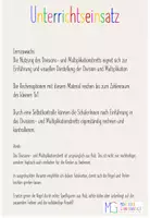 Vorschau - Anderer Materialtyp - Divisionsbrett und Multiplikationsbrett nach Maria Montessori - Material, Anleitung und Aufgaben - Seite 2