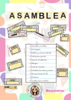 Vista previa - Decoración del aula - ASAMBLEA EDUCACIÓN INFANTIL LISTA PARA IMPRIMIR - Portada