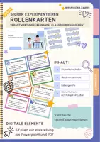 Vorschau - Arbeitsblätter - Rollenkarten fürs Experimentieren - Deckblatt