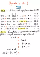 anteprima - Esercizi - Uguale a chi? esercizi sulle uguaglianze matematiche - Pagina 1