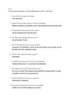 Vorschau - Test - Hauptmann, Die Ratten, Textkenntnisüberprüfung - Seite 1