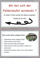 Vorschau - Fördermaterial/Inklusion - Peking Spezial: Fehlerteufel Lesekarten Großschreibung - Seite 2