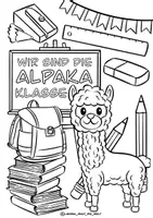 Vorschau - Arbeitsblätter - Klassentier Materialpaket "Alpaka" / Alpakaklasse (inkl. Clipart!) - Seite 3