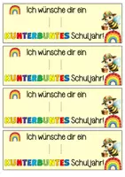 Vorschau - Anderer Materialtyp - Bienenklasse Willkommensgeschenk Regenbogenstift - Seite 1