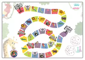 Vorschau - Spiele - Board Game - Zoo animals, Zootiere - Seite 2