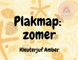 Voorbeeld - Plakmap zomer - Voorblad
