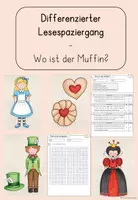 Vorschau - Arbeitsblätter - Differenzierte Lesespaziergänge - Materialpaket wachsend - Seite 1