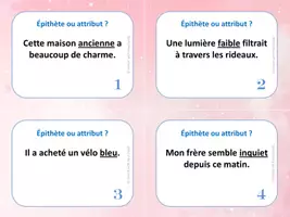 Aperçu - Apprentissages en autonomie - Épithète ou attribut - 32 CÀT - Page de couverture