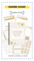 Vista previa - Para docentes: organización, planificación y formación - CUADERNO DOCENTE CURSO 2025-2026 - Portada