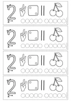 Vorschau - Merkblätter - Materialpaket - Mathe Klasse 1: Zahlen von 1-10 (Hefteinträge und Zahlenplakate) - Seite 3