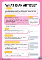 Vista previa - Hojas de trabajo - Article - Write it right - Worksheets - página 1