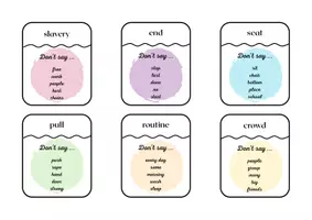 Vorschau - Spiele - "Don't Say" Cards (Deep South) - Seite 1