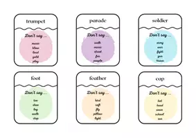 Vorschau - Spiele - "Don't Say" Cards (Deep South) - Seite 2