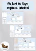 Vorschau - Präsentationen/Tafelbilder - Die Zahl des Tages als digitales Tafelbild (ZR 100) - Deckblatt