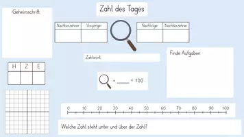Vorschau - Präsentationen/Tafelbilder - Die Zahl des Tages als digitales Tafelbild (ZR 100) - Seite 2