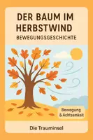 Vorschau - Spiele - Bewegungsgeschichte Herbst: Freebie für die Grundschule - Deckblatt