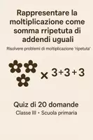 anteprima - Quiz - Quiz: Usare modelli o disegni per illustrare la ripetizione - Pagina di copertina