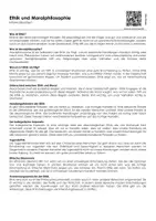 Vorschau - Arbeitsblätter - Ethik und Moralphilosophie - Seite 1