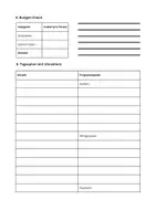 Vorschau - Arbeitsblätter - Projektaufgabe mit Budgetplanung - Seite 1