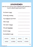 Voorbeeld - Synoniemen & Antoniemen - Pagina 2