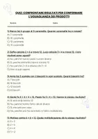 anteprima - Quiz - Numeri e operazioni (quiz) - Pagina 1