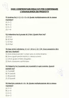 anteprima - Quiz - Numeri e operazioni (quiz) - Pagina 3