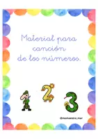 Vista previa - Decoración del aula - Canción de los números @mamaestra_mar - Portada